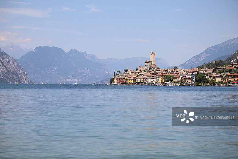 马尔切西内和斯卡利杰罗城堡图片素材