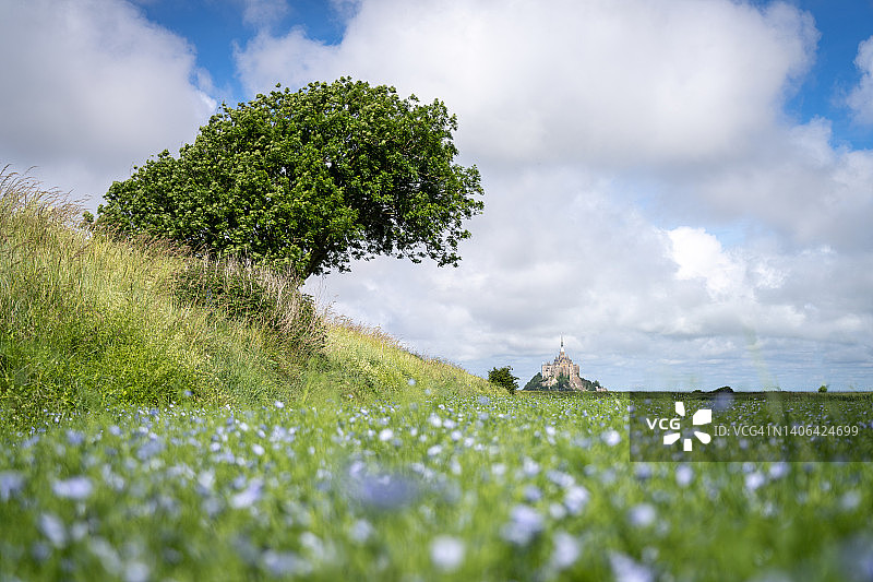 蒙特Saint-Michel图片素材