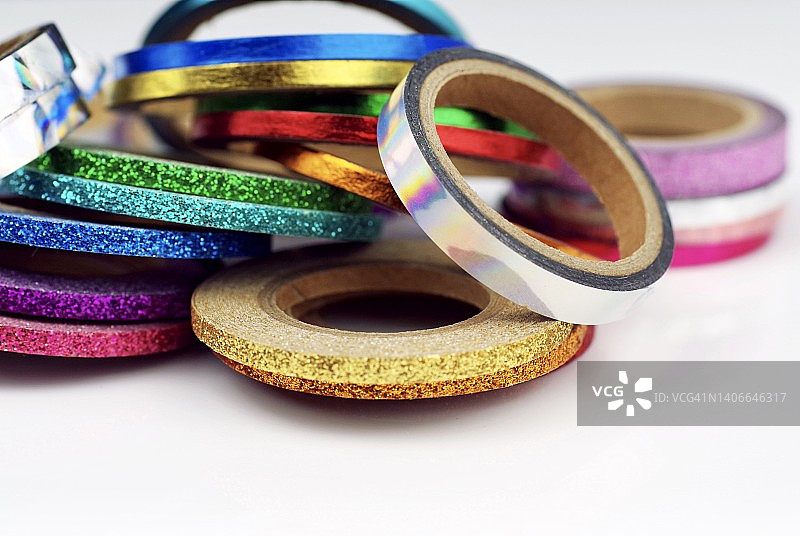 和纸胶带特写图片素材