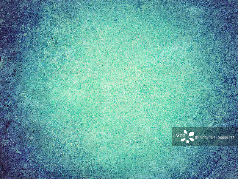 蓝绿松石色Grunge纹理图片素材