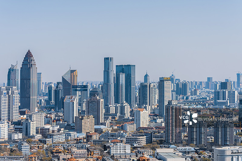 中国天津城市建筑景观图片素材