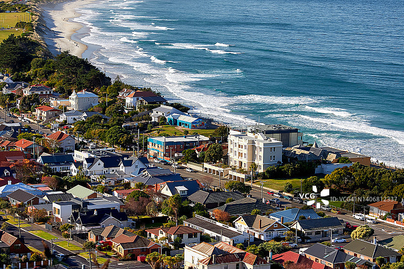 达尼丁的第二海滩图片素材