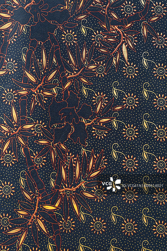 泰国丝绸传统图案纺织品纹理背景特写图片素材