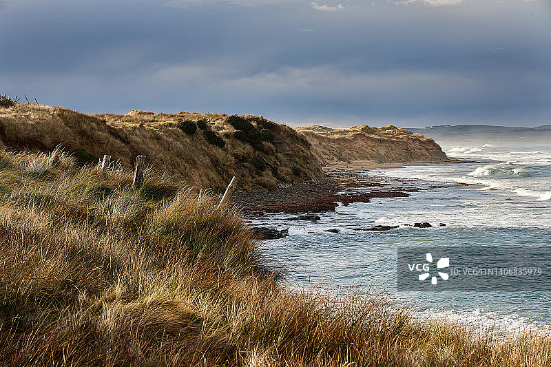 南地大区的怀帕帕角沙丘图片素材