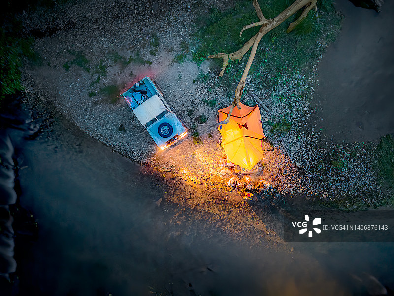 节日篝火图片素材