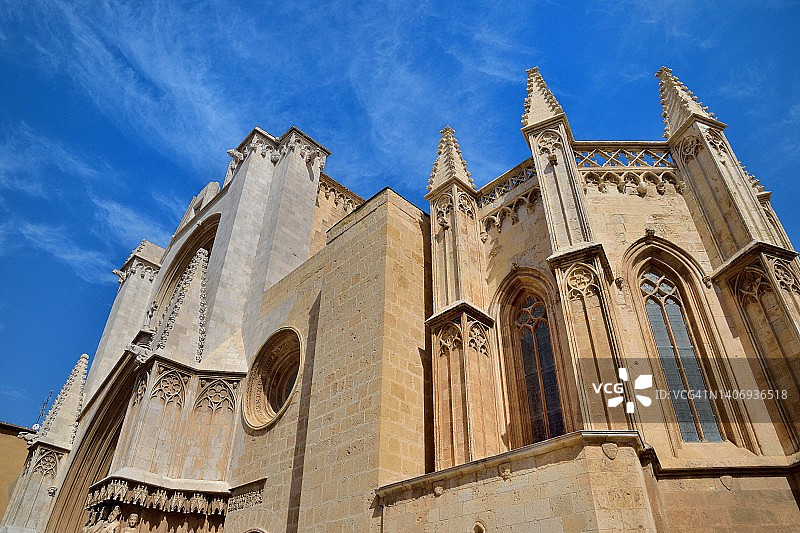 塔拉戈纳圣特克拉大教堂图片素材
