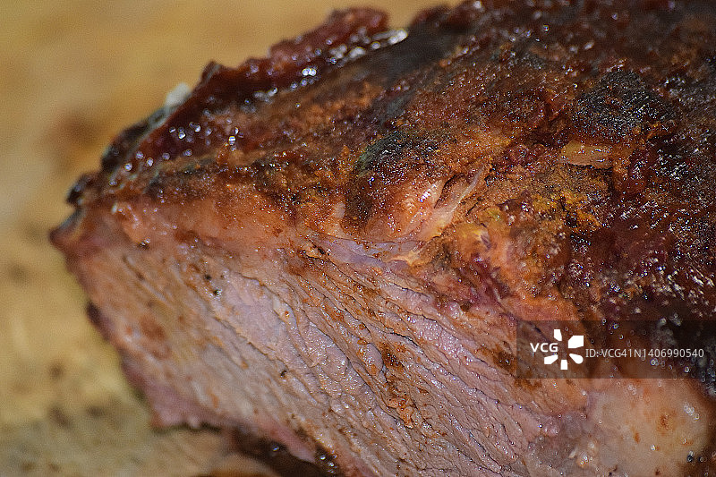 烤牛胸肉图片素材