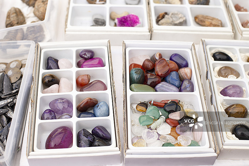 市场上的宝石图片素材