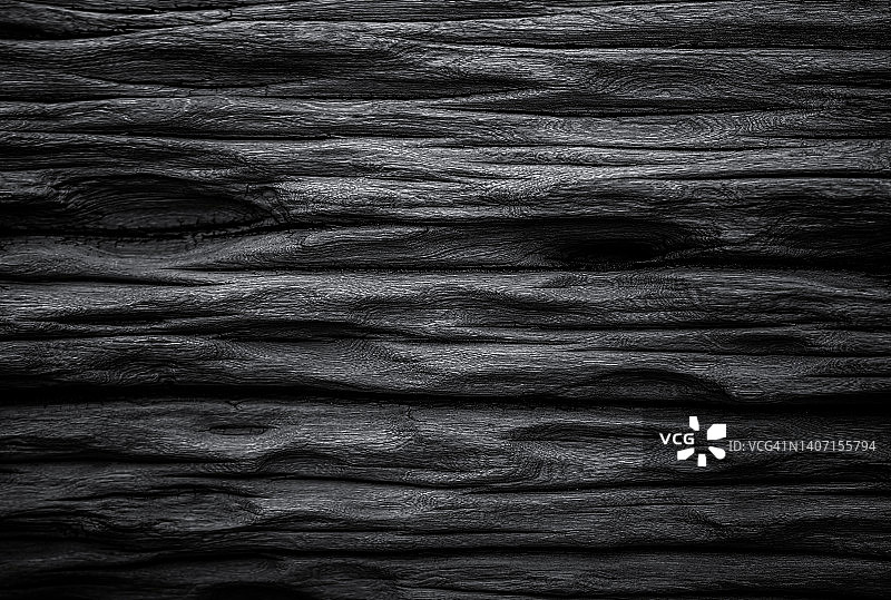 黑白木纹理图片素材