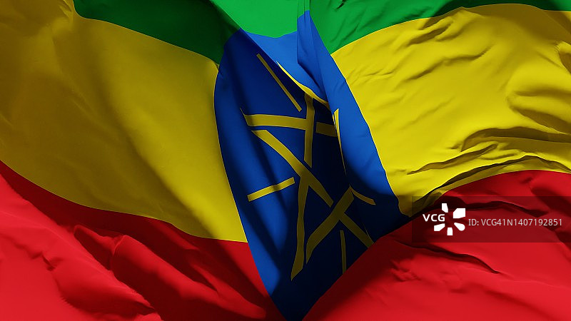 埃塞俄比亚国旗图片素材