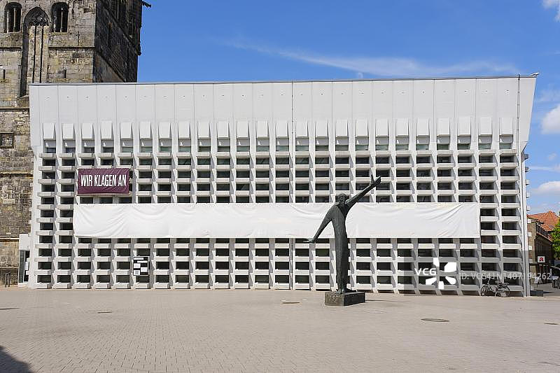 哭墙，天主教圣玛丽升天教堂，阿豪斯，明斯特兰，威斯特法伦，北莱茵-威斯特法伦，德国图片素材