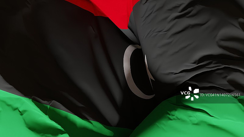 利比亚国旗图片素材