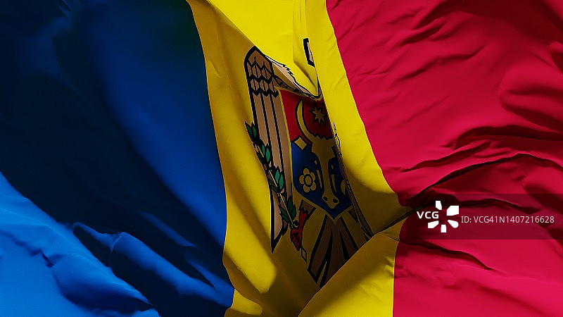 摩尔多瓦国旗图片素材