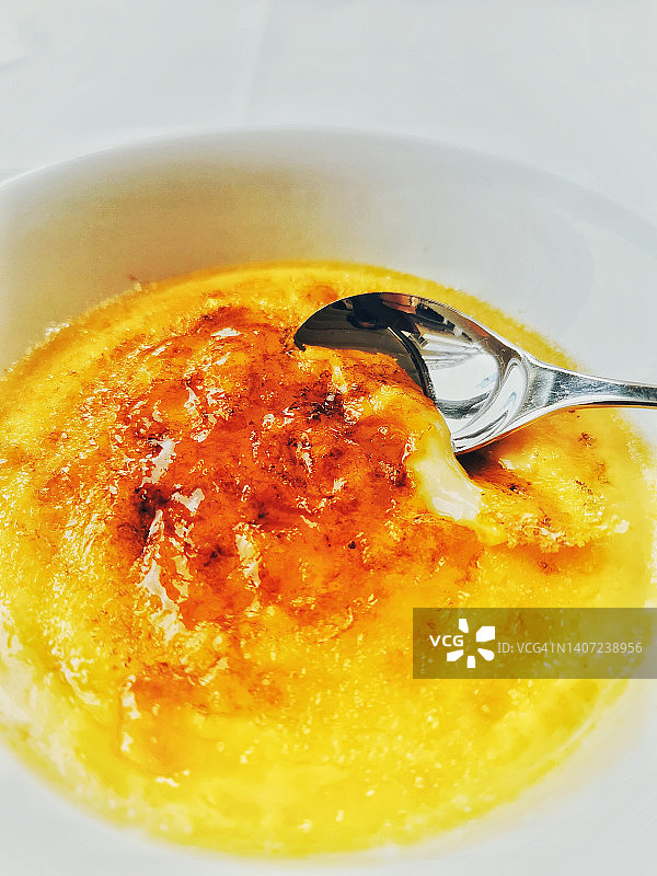 焦糖布丁图片素材