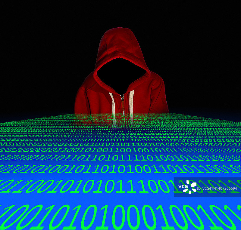 黑客入侵插图图片素材