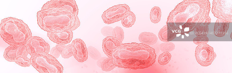 猴痘病毒插图图片素材