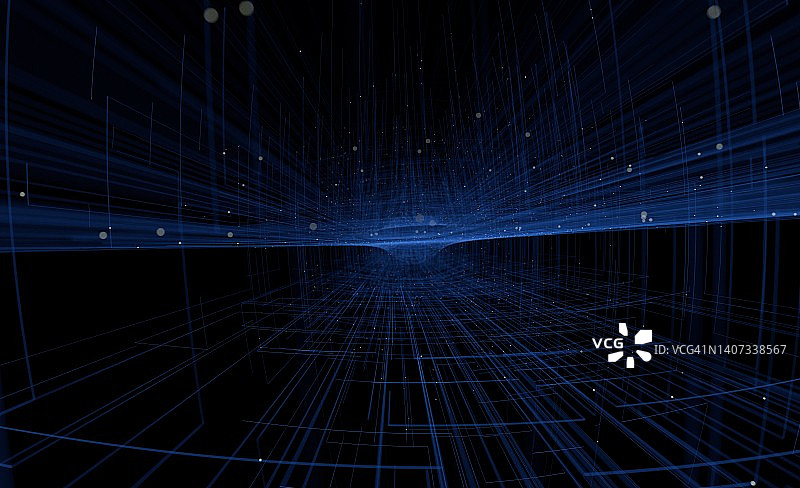 蓝色科技背景图片图片素材