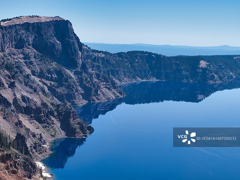 梅里厄姆角：火山口湖图片素材