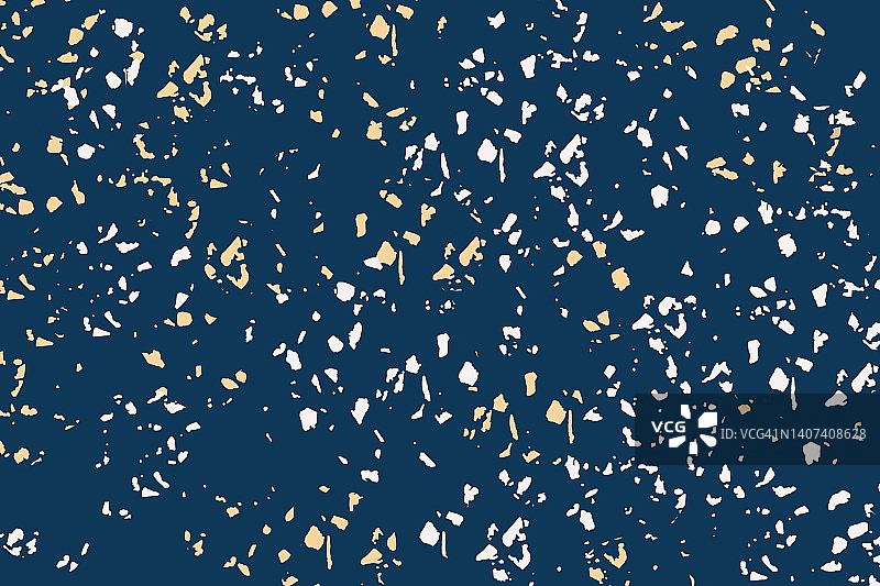 蓝色水磨石图案背景图片素材