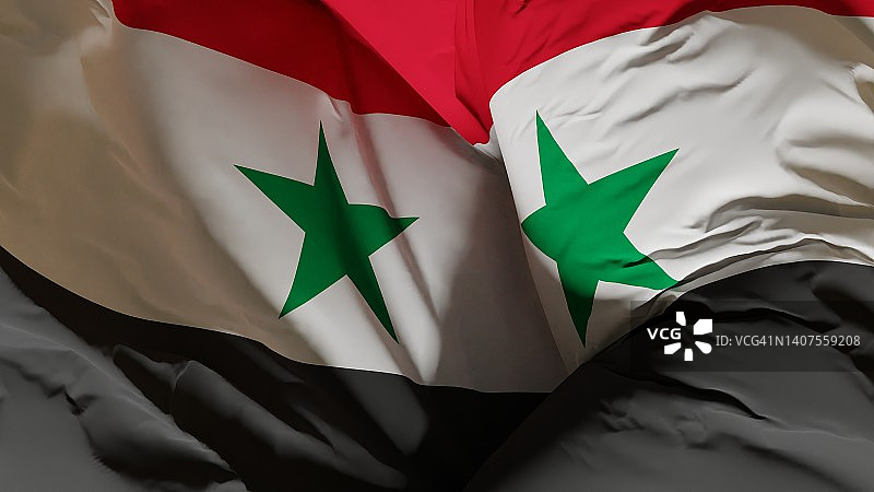 叙利亚国旗图片素材