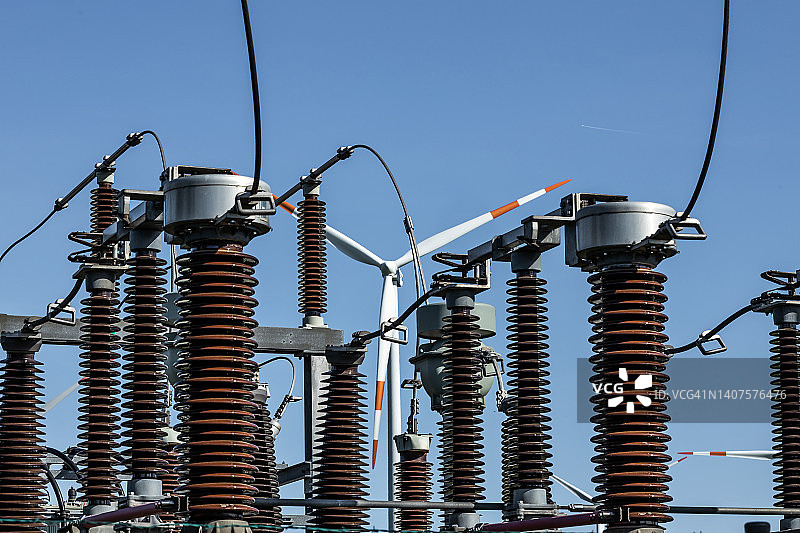 电力变压器站图片素材