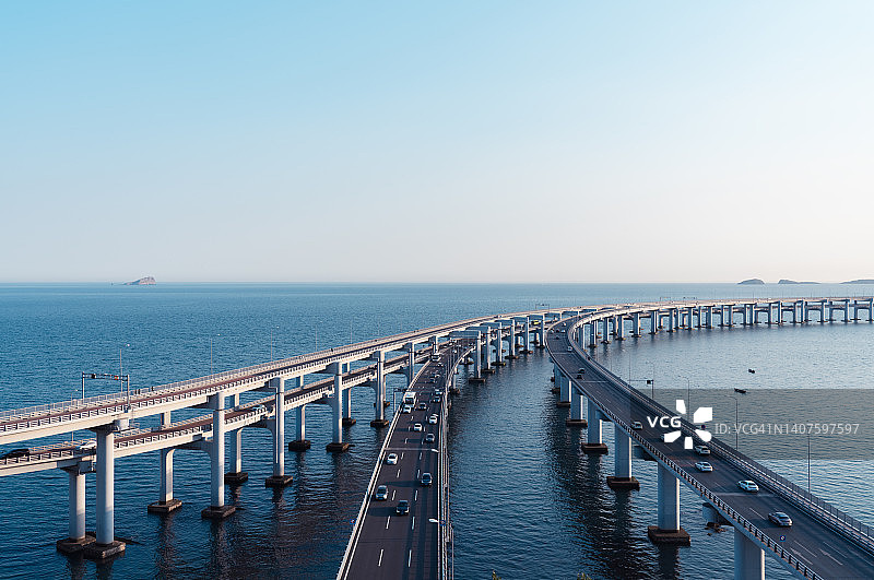 跨海大桥图片素材