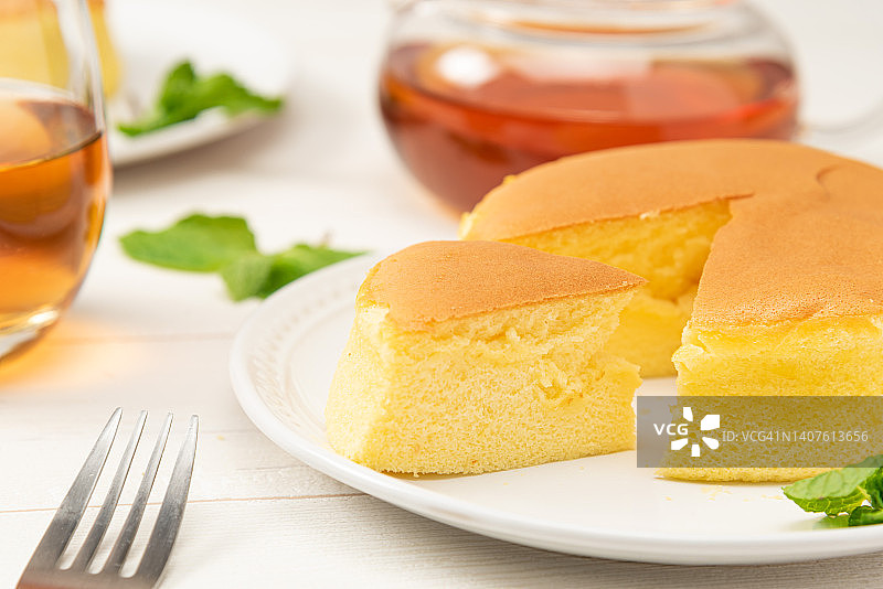 中国台湾古早味蛋糕图片素材