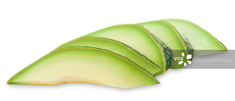 牛油果切片图片素材