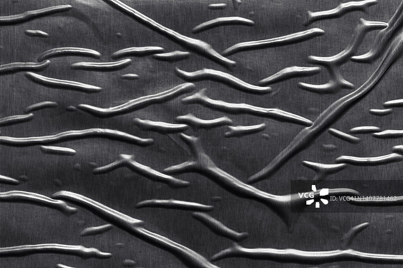 黑色褶皱纸质海报纹理背景图片素材