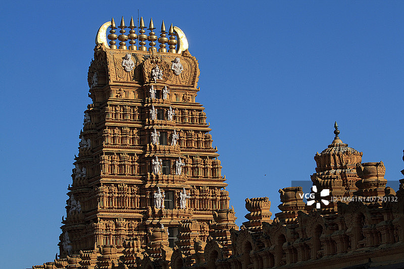 印度南部的湿婆神庙图片素材