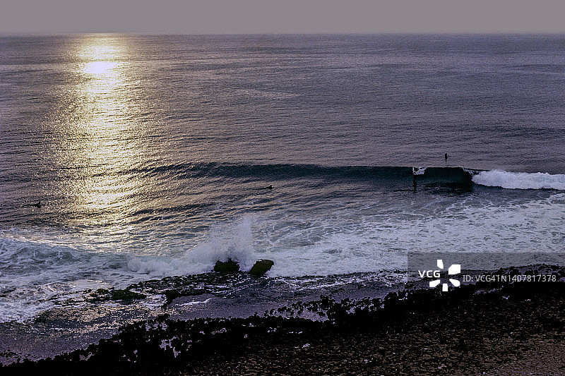 葡萄牙科索斯海滩图片素材