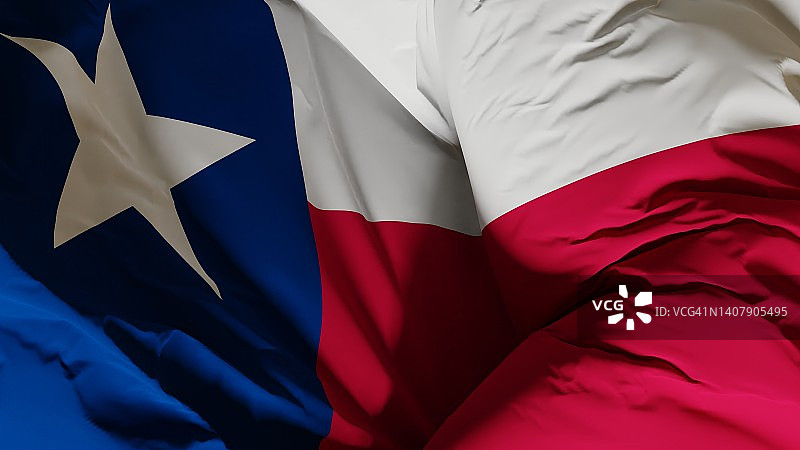 德克萨斯州州旗图片素材