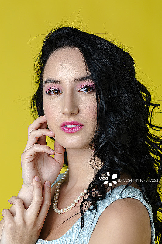 美丽女人特写图片素材