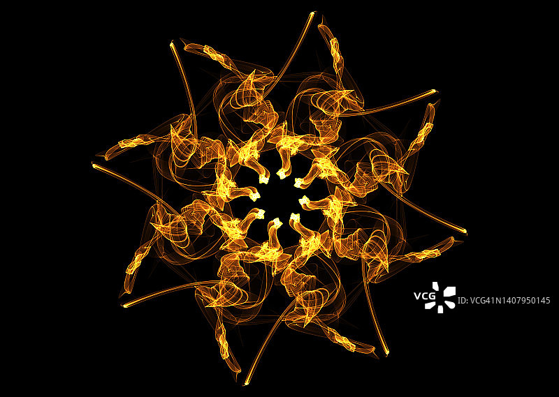 万花筒图案图片素材