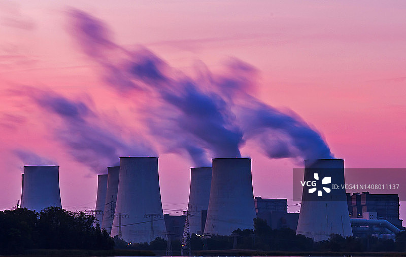 延奇瓦尔德发电站（德国勃兰登堡州）图片素材