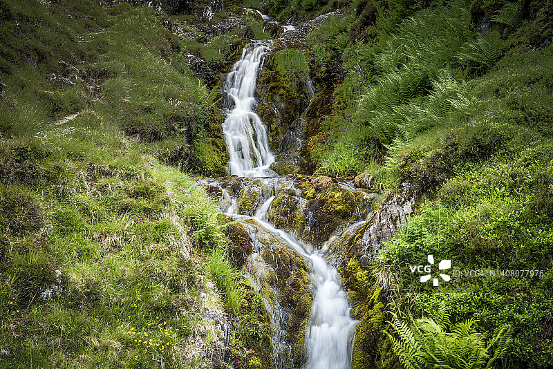 Lavern Burn瀑布周边区域图片素材