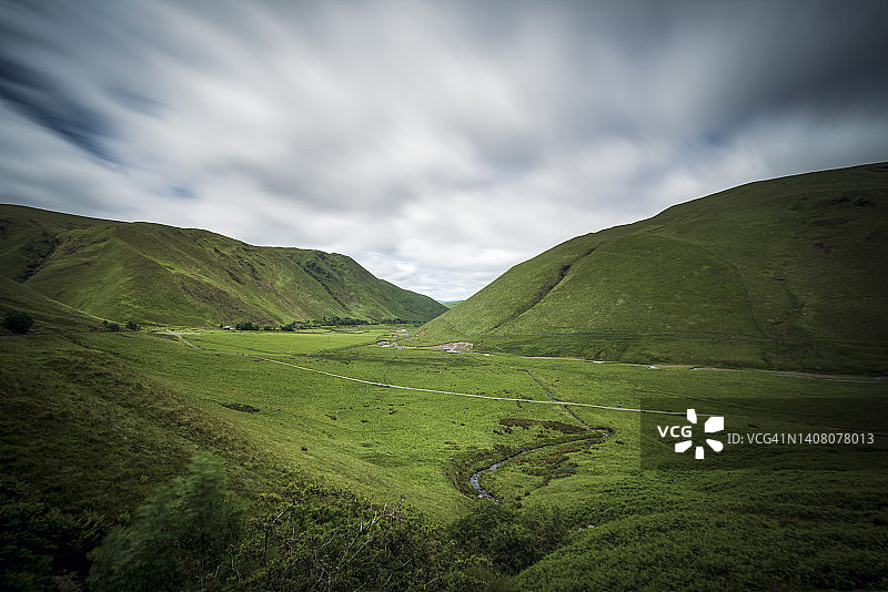 Lavern Burn瀑布周边区域图片素材