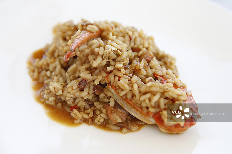 西班牙海鲜饭图片素材