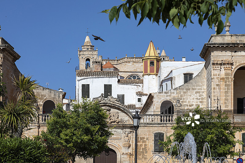 西班牙梅诺卡岛休达德拉图片素材