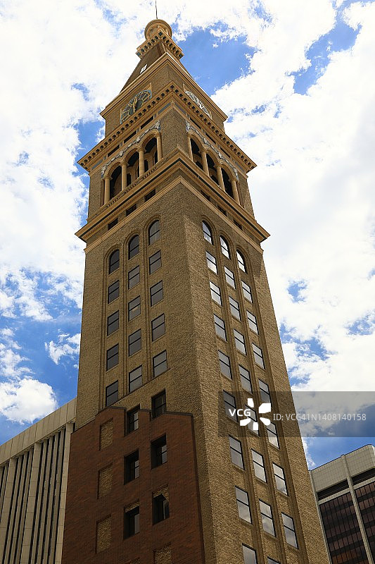 丹佛古老的钟楼图片素材