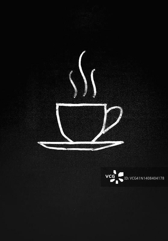 咖啡——卡布奇诺——休息图片素材