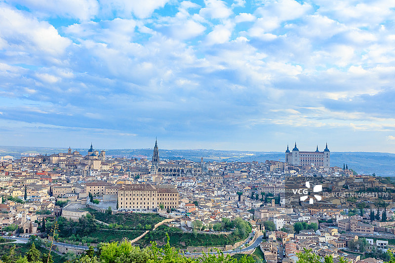 西班牙托莱多景色图片素材
