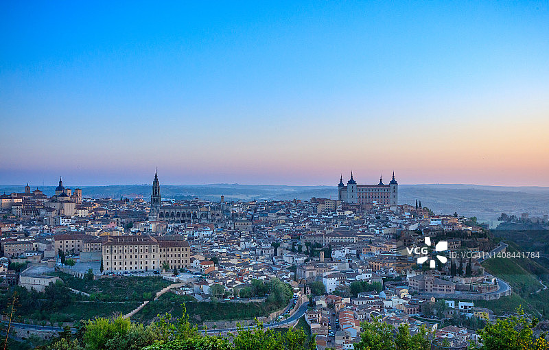 西班牙托莱多景色图片素材