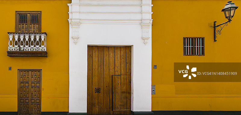 秘鲁自由城特鲁希略市图片素材