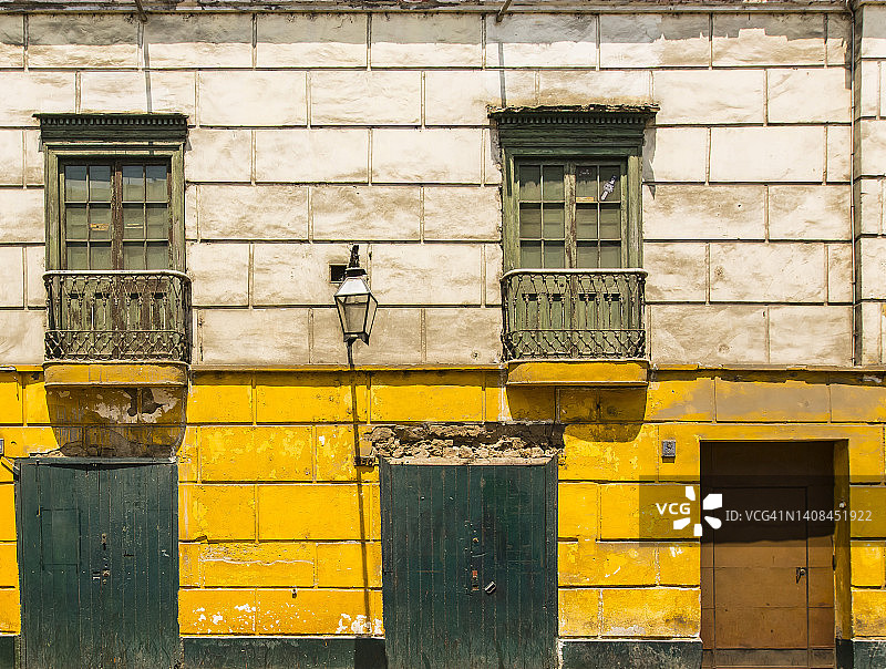 秘鲁自由城特鲁希略市图片素材