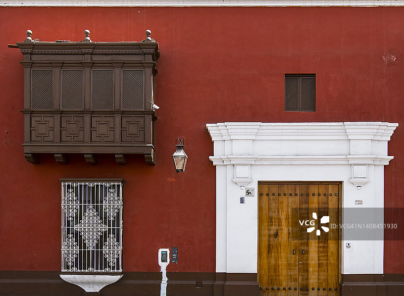 秘鲁自由城特鲁希略市图片素材