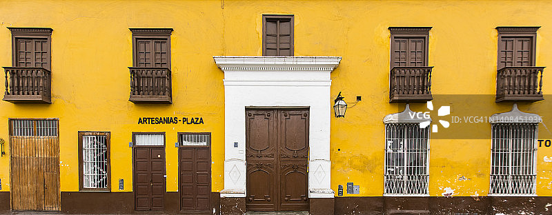 秘鲁自由城特鲁希略市图片素材