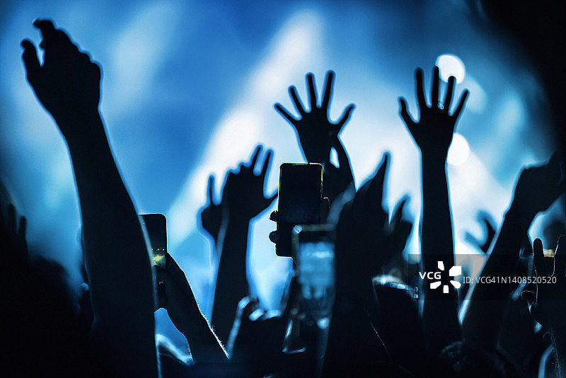 锐舞派对剪影图片素材