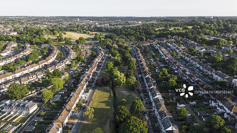 伦敦北部住宅图片素材