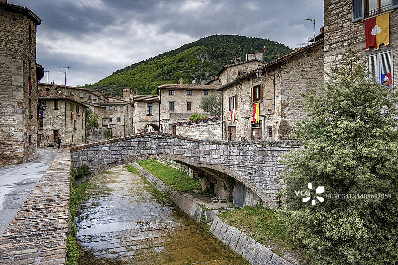 翁布里亚古比奥图片素材